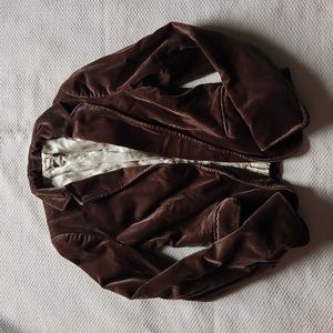 J Crew chocolate velvet blazer 2